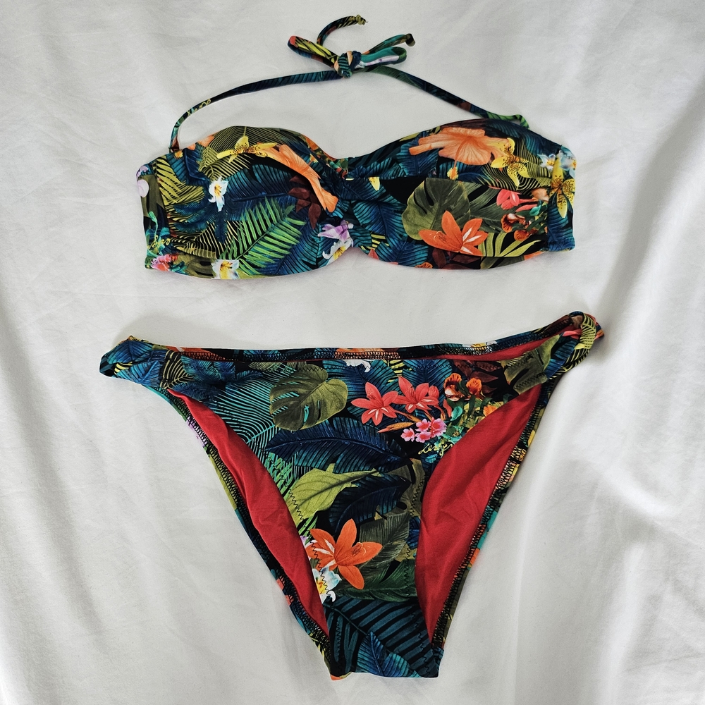 Tropical Floral Bikini Set